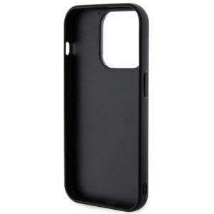 Karl Lagerfeld KLHCP15X3DMBKCK Apple iPhone 15 Pro Max 6.7" juodos spalvos kietas dėklas 3D Rubber Glitter Logo - Image 7