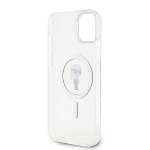 Karl Lagerfeld KLHMP15MHFCKNOT Apple iPhone 15 Plus / 14 Plus 6.7" skaidrus kietas dėklas IML Ikonik MagSafe - Image 7