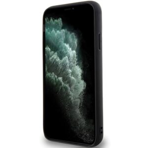 Karl Lagerfeld KLHCN613DMKRLK Apple iPhone 11/ Xr 6.1" juodos spalvos kietas dėklas 3D Rubber Multi Logo - Image 5