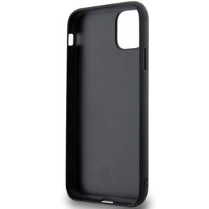 Karl Lagerfeld KLHCN613DMKRLK Apple iPhone 11/ Xr 6.1" juodos spalvos kietas dėklas 3D Rubber Multi Logo - Image 7