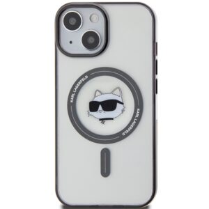 Karl Lagerfeld KLHMP15MHCHNOTK Apple iPhone 15 Plus/ 14 Plus 6.7" skaidrus kietas dėklas IML Choupette`s Hea - Image 3