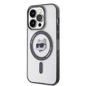 Karl Lagerfeld KLHMP15XHCHNOTK Apple iPhone 15Pro Max 6.7" skaidrus kietas dėklas IML Choupette`s Head MagSa - Image 2