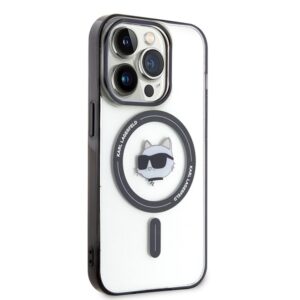 Karl Lagerfeld KLHMP15XHCHNOTK Apple iPhone 15Pro Max 6.7" skaidrus kietas dėklas IML Choupette`s Head MagSa - Image 4