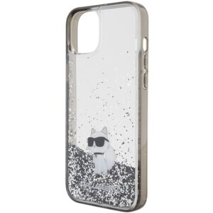 Karl Lagerfeld KLHCP15MLKCNSK Apple iPhone 15 Plus/ 14 Plus 6.7" skaidrus kietas dėklas Liquid Glitter Choup - Image 6