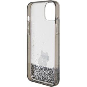 Karl Lagerfeld KLHCP15MLKCNSK Apple iPhone 15 Plus/ 14 Plus 6.7" skaidrus kietas dėklas Liquid Glitter Choup - Image 7