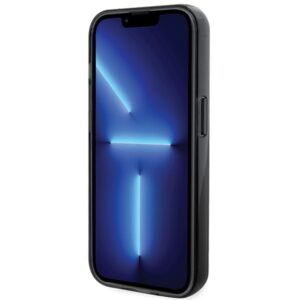 Karl Lagerfeld KLHMP15LHMRSKCK Apple iPhone 15 Pro 6.1" juodos spalvos kietas dėklas Ring Stand Karl&Choupettte Ma - Image 5