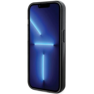 Karl Lagerfeld KLHMP13LHMRSKCK Apple iPhone 13 Pro 6.1" juodos spalvos kietas dėklas Ring Stand Karl&Choupettte Ma - Image 5