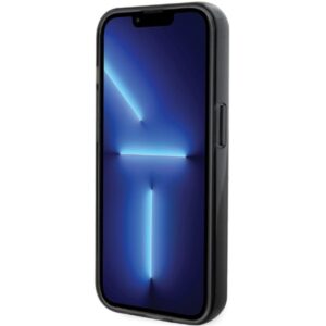 Karl Lagerfeld KLHMP15XHMRSKHK Apple iPhone 15Pro Max 6.7" juodos spalvos kietas dėklas Ring Stand Karl Head MagS - Image 5