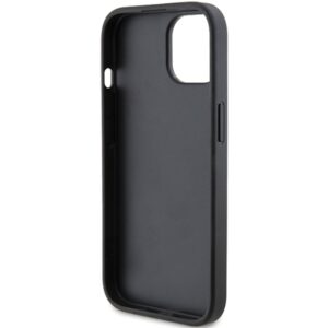 Karl Lagerfeld KLHCP15MPQKPMK Apple iPhone 15 Plus / 14 Plus 6.7" juodos spalvos kietas dėklas Quilted K Pattern - Image 7