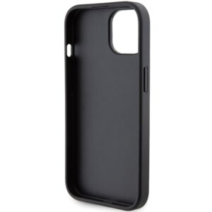 Karl Lagerfeld KLHCP15MGSACHPK Apple iPhone 15 Plus / 14 Plus 6.7" juodos spalvos kietas dėklas Gripstand Saffiano - Image 7