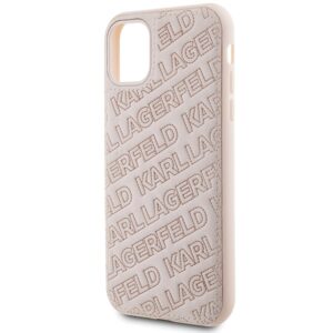 Karl Lagerfeld KLHCN61PQKPMP Apple iPhone 11 /Xr 6.1" rožinės spalvos kietas dėklas Quilted K Pattern - Image 6