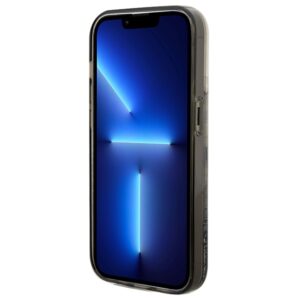 Karl Lagerfeld KLHCP14LLKCNSK Apple iPhone 14 Pro 6.1" skaidrus kietas dėklas Liquid Glitter Choupette - Image 5