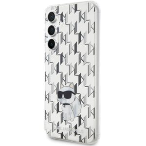 Karl Lagerfeld KLHCS23FEHNCMKLT S23 FES711 skaidrus kietas dėklas Monogram Choupette - Image 2