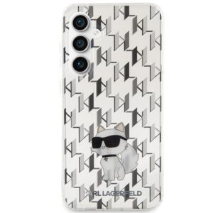Karl Lagerfeld KLHCS23FEHNCMKLT S23 FES711 skaidrus kietas dėklas Monogram Choupette - Image 3