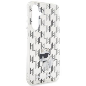 Karl Lagerfeld KLHCS23FEHNCMKLT S23 FES711 skaidrus kietas dėklas Monogram Choupette - Image 4