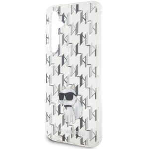 Karl Lagerfeld KLHCS23FEHNCMKLT S23 FES711 skaidrus kietas dėklas Monogram Choupette - Image 5
