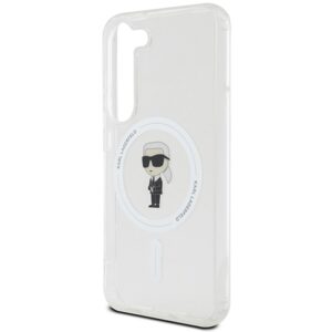 Karl Lagerfeld KLHMS23SHFCKNOT S23 S911 skaidrus kietas dėklas IML Ikonik MagSafe - Image 6