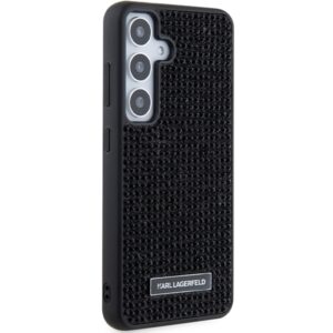 Karl Lagerfeld KLHCS24MHDSPRK S24+ S926 kietas dėklas juodos spalvos Rhinestone Metal Logo - Image 4