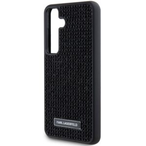 Karl Lagerfeld KLHCS24MHDSPRK S24+ S926 kietas dėklas juodos spalvos Rhinestone Metal Logo - Image 6