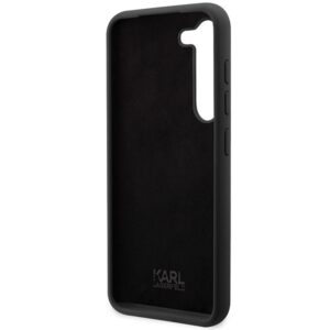 Karl Lagerfeld KLHCS24SSNCHBCK S24 S921 kietas dėklas juodos spalvos Silicone Choupette - Image 7
