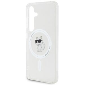 Karl Lagerfeld KLHMS24SHFCCNOT S24 S921 skaidrus kietas dėklas IML Choupette MagSafe - Image 6