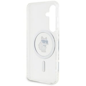 Karl Lagerfeld KLHMS24SHFCCNOT S24 S921 skaidrus kietas dėklas IML Choupette MagSafe - Image 7