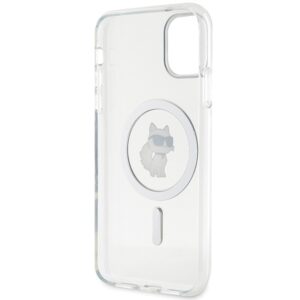 Karl Lagerfeld KLHMN61HFCCNOT Apple iPhone 11/ Xr skaidrus kietas dėklas IML Choupette MagSafe - Image 7