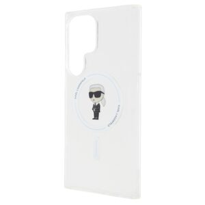 Karl Lagerfeld KLHMS24LHFCKNOT S24 Ultra S928 skaidrus kietas dėklas IML Ikonik MagSafe - Image 6