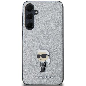 Karl Lagerfeld KLHCSA35GCNPSG A35 A356 silver kietas dėklas Fixed Glitter Ikonik Metal Pin - Image 3