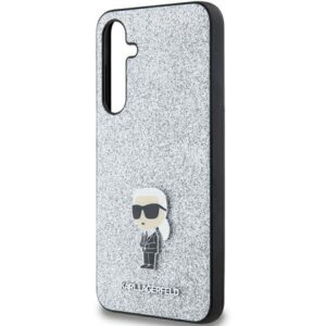 Karl Lagerfeld KLHCSA35GCNPSG A35 A356 silver kietas dėklas Fixed Glitter Ikonik Metal Pin - Image 6