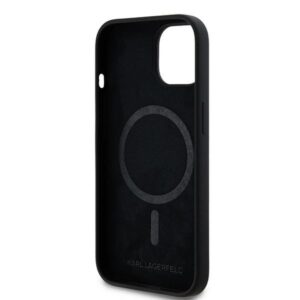 Karl Lagerfeld KLHMP15MSCMKCRHK Apple iPhone 15 Plus / 14 Plus 6.7" juodos spalvos kietas dėklas Silicone Karl & C - Image 7
