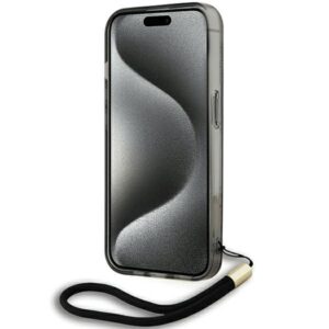 Karl Lagerfeld KLHCP15XHKDPNSK Apple iPhone 15 Pro Max 6.7" juodos spalvos kietas dėklas IML Mono KL Pattern & Cor - Image 4
