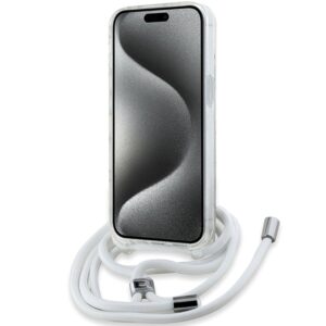 Karl Lagerfeld KLHMP14SHCCHNT Apple iPhone 14/ 13 / 15 6.1" kietas dėklas skaidrus IML Choupette Head & Cord - Image 4