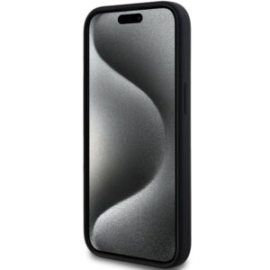 Karl Lagerfeld KLHMP15MSCHPPLK Apple iPhone 15 Plus / 14 Plus 6.7" juodos spalvos kietas dėklas Silicone Choupette - Image 5