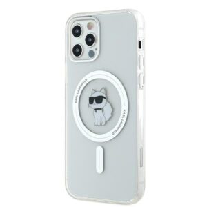 Karl Lagerfeld KLHMP12MHFCCNOT Apple iPhone 12/12 Pro 6.1" skaidrus kietas dėklas IML Choupette - Image 2