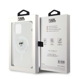 Karl Lagerfeld KLHMP12MHFCCNOT Apple iPhone 12/12 Pro 6.1" skaidrus kietas dėklas IML Choupette - Image 8
