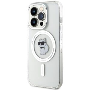 Karl Lagerfeld KLHMP13XHFCCNOT Apple iPhone 13 Pro Max 6.7" skaidrus kietas dėklas IML Choupette MagSafe - Image 2