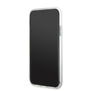 Karl Lagerfeld KLHMN61LGCHSGH Apple iPhone 11/ Xr 6.1" kietas dėklas skaidrus Liquid Glitter Choupette Head - Image 5