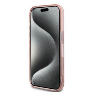 Karl Lagerfeld KLHCP13XHKLPCHP Apple iPhone 13 Pro Max 6.7" rožinės spalvos kietas dėklas IML Choupette Head & Monog - Image 5