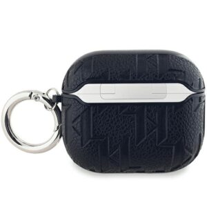 Karl Lagerfeld KLA3PGCHPK AirPods 3 dėklas juodos spalvos Monogram Choupette Head - Image 2
