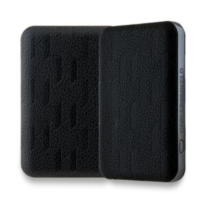 Karl Lagerfeld Induction Powerbank KLPB5FPGKSCHHK 16W 5000mAh juodos spalvos Choupette Head Pin MagSaf - Image 3