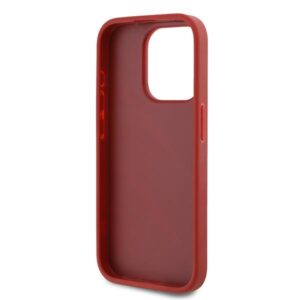 Karl Lagerfeld KLHCP15XPQDSMGR Apple iPhone 15 Pro Max 6.7" red kietas dėklas Diagonal Quilted Script - Image 7