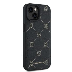 Karl Lagerfeld KLHMP15MPGKHPHK Apple iPhone 15 Plus 6.7" juodos spalvos Magsafe Karl Head - Image 4