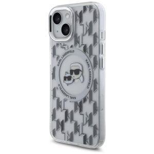 Karl Lagerfeld KLHMP15SHMCKMHT Apple iPhone 15 6.1" skaidrus IML Monogram Karl&Choupette H - Image 2