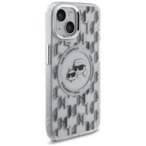 Karl Lagerfeld KLHMP15SHMCKMHT Apple iPhone 15 6.1" skaidrus IML Monogram Karl&Choupette H - Image 4