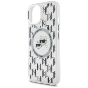 Karl Lagerfeld KLHMP15SHMCKMHT Apple iPhone 15 6.1" skaidrus IML Monogram Karl&Choupette H - Image 6