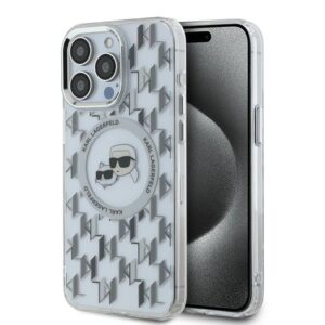 Karl Lagerfeld KLHMP15XHMCKMHT Apple iPhone 15 Pro Max 6.7" skaidrus IML Monogram Karl&Cho
