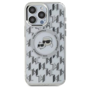 Karl Lagerfeld KLHMP15XHMCKMHT Apple iPhone 15 Pro Max 6.7" skaidrus IML Monogram Karl&Cho - Image 3