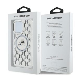 Karl Lagerfeld KLHMP15XHMCKMHT Apple iPhone 15 Pro Max 6.7" skaidrus IML Monogram Karl&Cho - Image 8