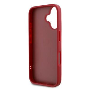 Karl Lagerfeld KLHCP16SPQDSMGR Apple iPhone 16 6.1" red kietas dėklas Quilted Signature - Image 7